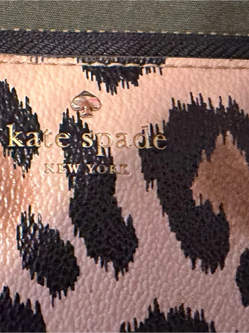 Kate Spade Leopard Print Wallet